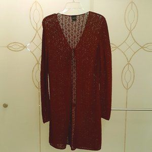 Xhilaration Knit Burgundy Body Cover